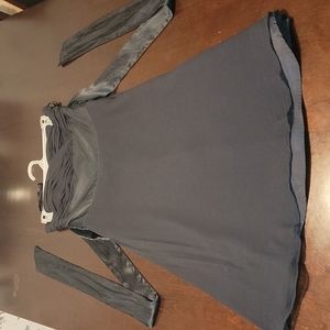 Lined Black Silk Sleeveless Cocktail Dress Size 2